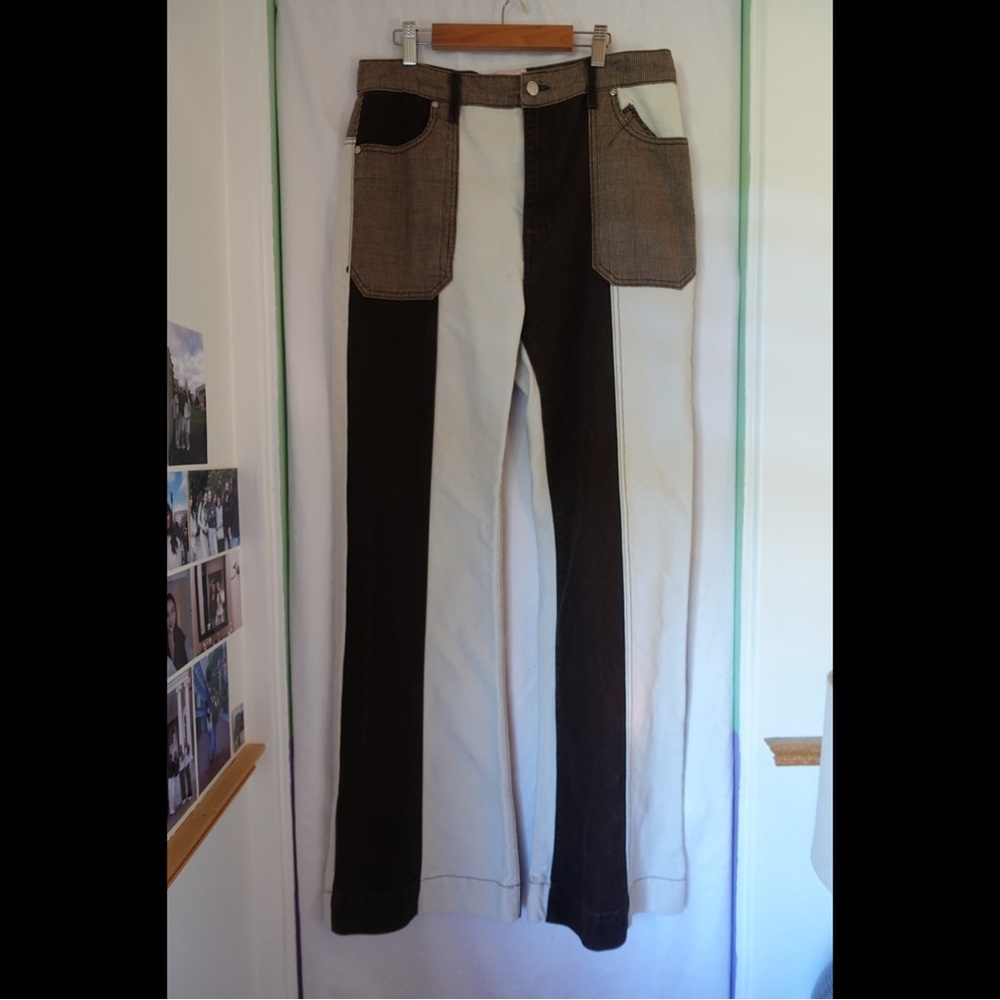 Revice Jeans | Retro Straight Leg Block pattern | size 30